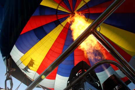 Our 2008 Balloon Ride at Bird-In-Hand, PA